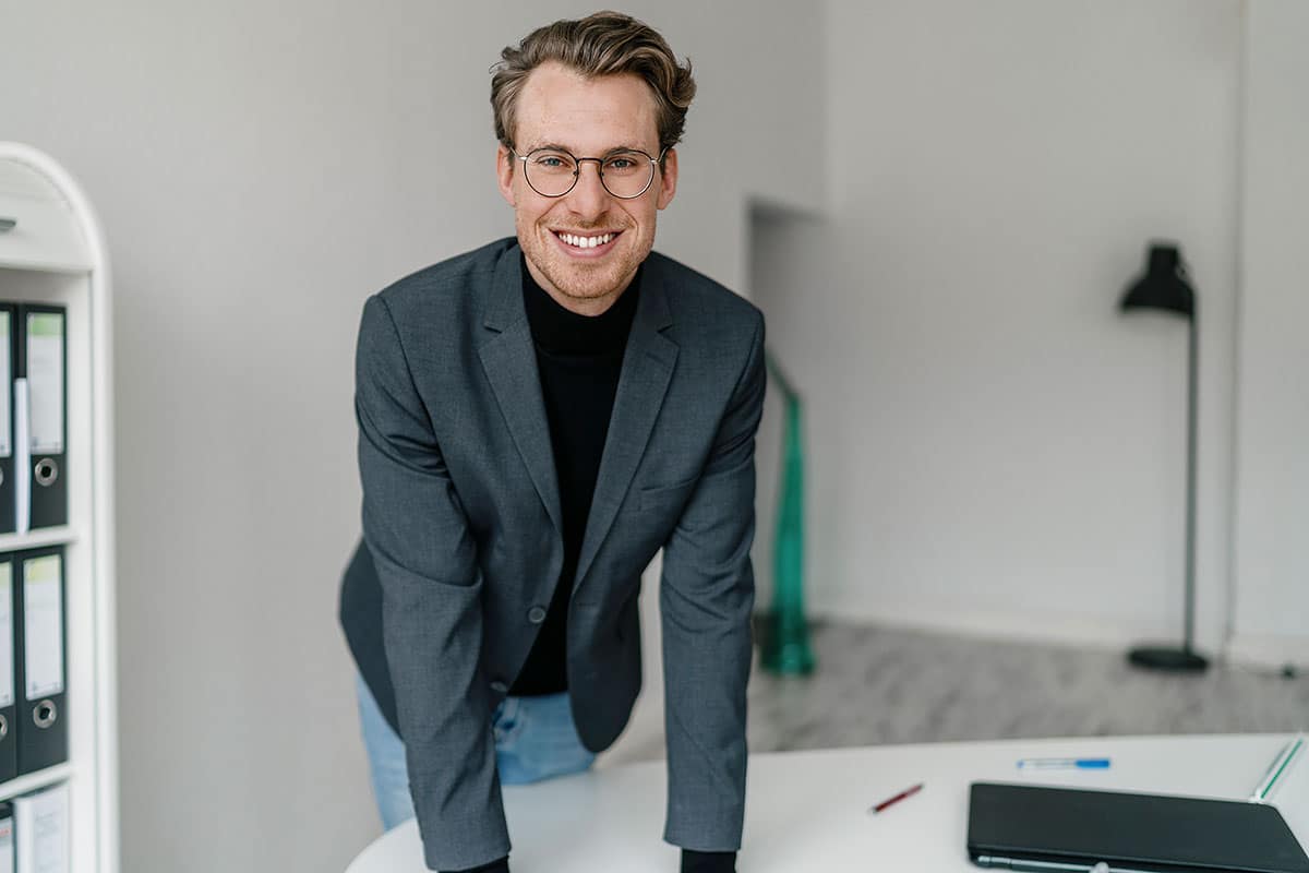 Professionelle Businessbilder im Fotostudio Dillingen